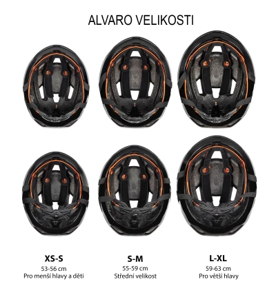 Force ALVARO bílá cyklistická přilba