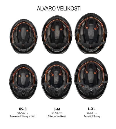 Force ALVARO AERO bílá cyklistická přilba
