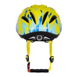 Force ANT fluo-modrá dětská cyklistická přilba