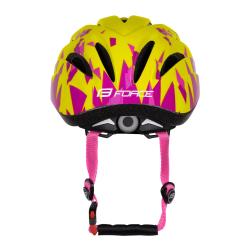 Force ANT fluo-růžová dětská cyklistická přilba