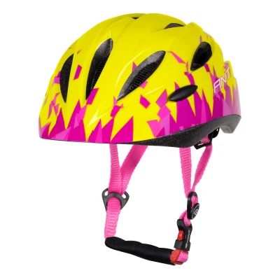 Force ANT fluo-růžová dětská cyklistická přilba