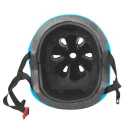 Force BMX modrá matná cyklistická prilba