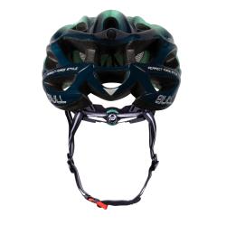 Force BULL HUE mint-navy modrá cyklistická přilba