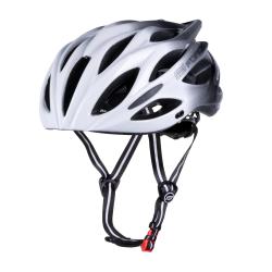 Force BULL HUE bílo-černá cyklistická přilba
