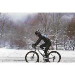 Force BULL HUE černá-šedá cyklistická přilba
