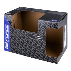 Force BULL HUE MIPS černo-modrá cyklistická přilba