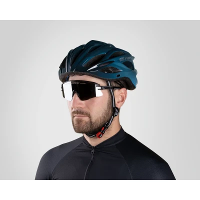 Force BULL HUE MIPS černo-modrá cyklistická přilba