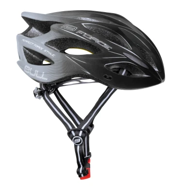Force BULL HUE MIPS černo-šedá cyklistická přilba