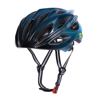 Force BULL HUE MIPS černo-modrá cyklistická přilba