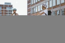 Force DOWNTOWN ružová dámska cyklistická prilba