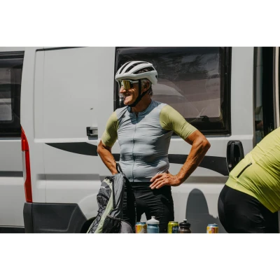 Force DOX bílá cyklistická přilba