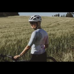 Force FALCON bílá cyklistická přilba