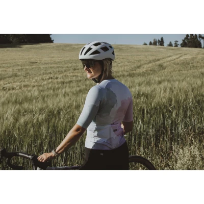 Force FALCON bílá cyklistická přilba