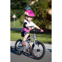 Force FUN ANIMALS dětská fluo-růžová cyklistická přilba