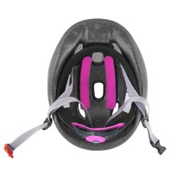 Force FUN ANIMALS dětská fluo-růžová cyklistická přilba