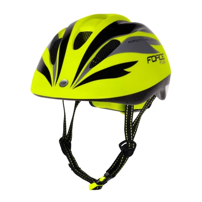 Force FUN STRIPES fluo-černo-šedá dětská cyklistická přilba Force FUN STRIPES fluo-černo-šedá dětská cyklistická přilba