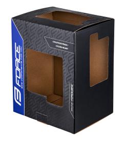 Force HAL červená cyklistická přilba