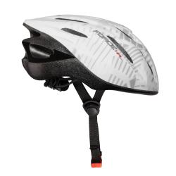 Force HAL bílá cyklistická přilba