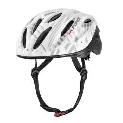 Force HAL biela cyklistická prilba
