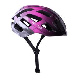 Force HAWK černo-růžová cyklistická přilba