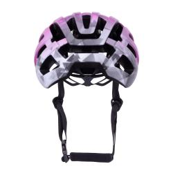 Force HAWK černo-růžová cyklistická přilba