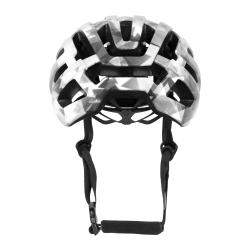 Force HAWK bílo-černá cyklistická přilba