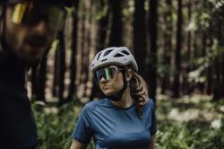 Force IBEX MTB béžová cyklistická přilba