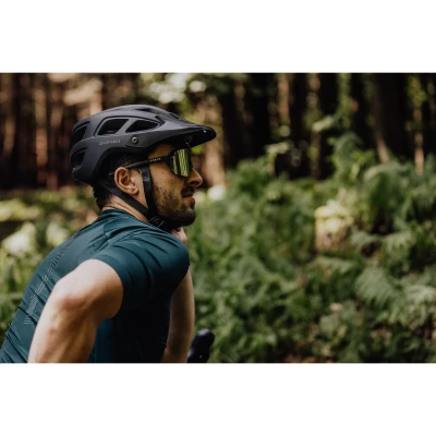 Force IBEX MTB černá cyklistická přilba