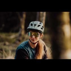 Force IBEX MTB zelená cyklistická prilba