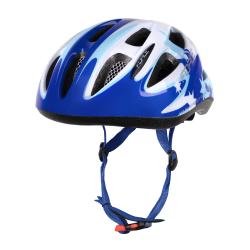 Force LARK modro-bílá dětská cyklistická přilba