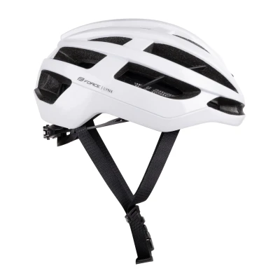 Force LYNX bílá cyklistická přilba