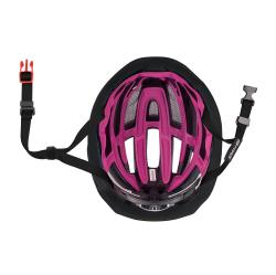 Force LYNX bílo-růžová dámská cyklistická přilba + šátek Force