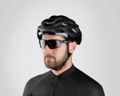 Force LYNX černá mat/lesk cyklistická přilba
