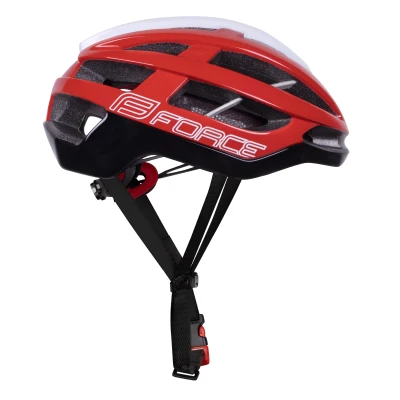 Force LYNX černo-červeno-bílá cyklistická přilba