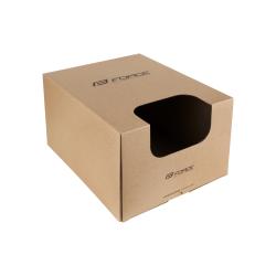 Force NAOS bílá cyklistická přilba