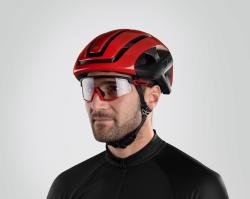 Force NEO červeno-černá cyklistická přilba