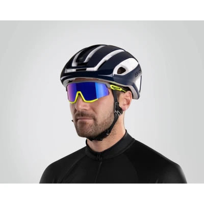 Force NEO modro-bílá cyklistická přilba
