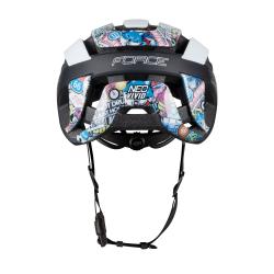 Force NEO VIVID bílo-černá cyklistická přilba