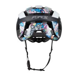 Force NEO VIVID bílo-černá cyklistická přilba