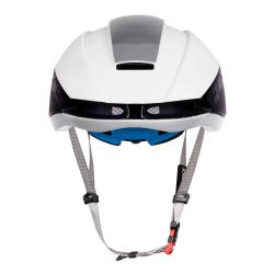 Force ORCA bílo-černá cyklistická přilba