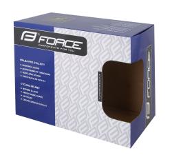 Force REX fluo-červená cyklistická přilba