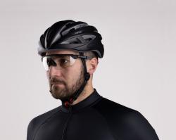 Force ROAD černá cyklistická přilba