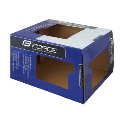 Force ROAD čierna cyklistická prilba