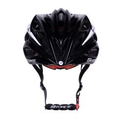 Force SAURUS čierna cyklistická prilba