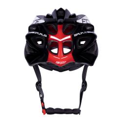 Force SAURUS čierna cyklistická prilba