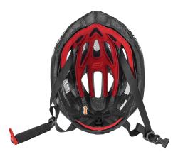 Force SAURUS čierna cyklistická prilba