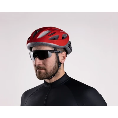 Force SWIFT červená cyklistická přilba