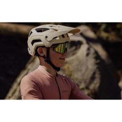 Force TRAIL MTB krémová přilba