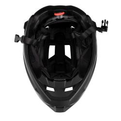 Force VENOM čierna downhill prilba