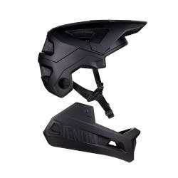 Force VENOM čierna downhill prilba